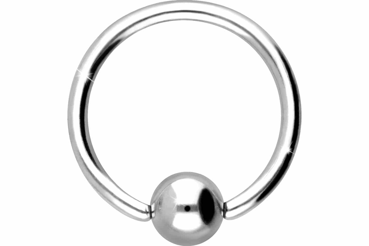 Titan Klemmkugelring Piercing
